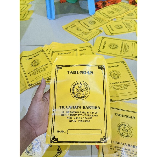 

kantong spp/kantong tabungan