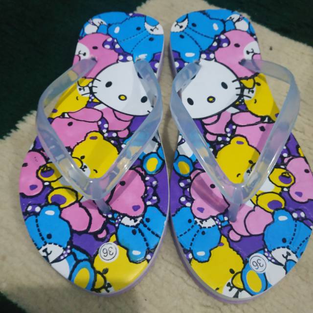 Sandal hk ungu ac wanita dewasa