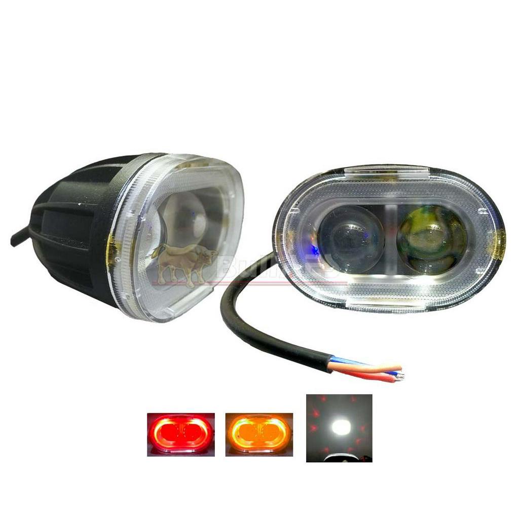 Lampu tembak Oval Lensa Ring