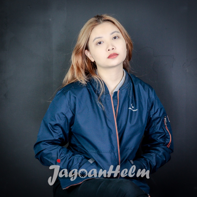RESPIRO JAKET MACNO WOMAN | NAVY | RESPIRO MOTOR JACKET