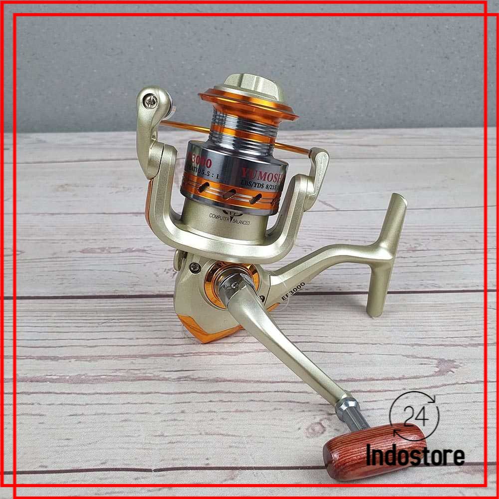 YUMOSHI REELSKING EF3000 Reel Pancing Spinning 12 Ball Bearing