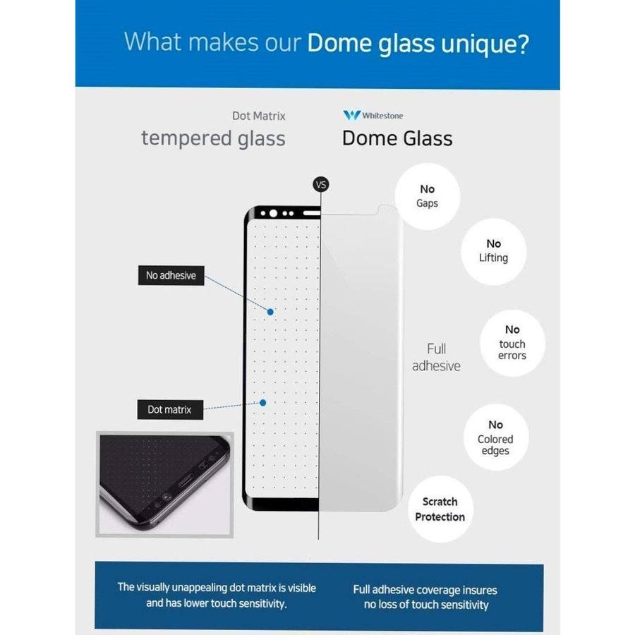 Whitestone Dome Full Adhesive Tempered Glass Iphone SE 2020 Iphone 8 7