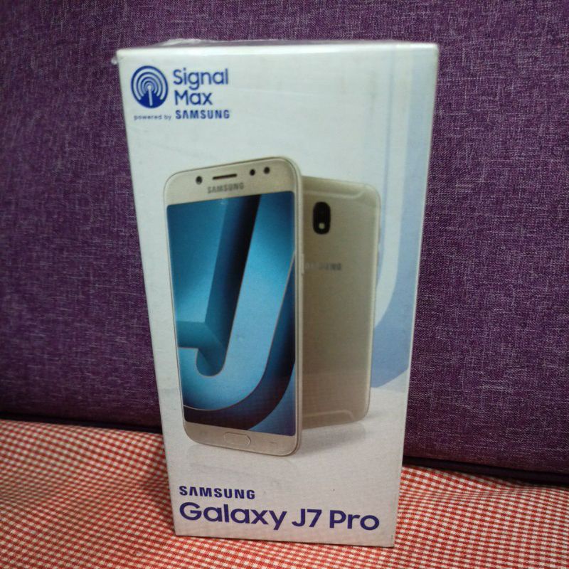 Handphone Hp Samsung Galaxy J7 Pro 3/32 Second (FULL SET) |  FREE  2 CASE