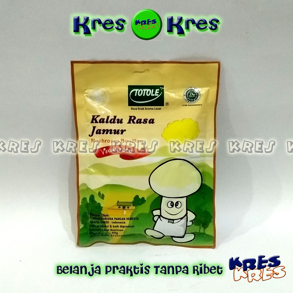 

KRES - Totole Kaldu Jamur HALAL - 80gr 80 gram 80gram