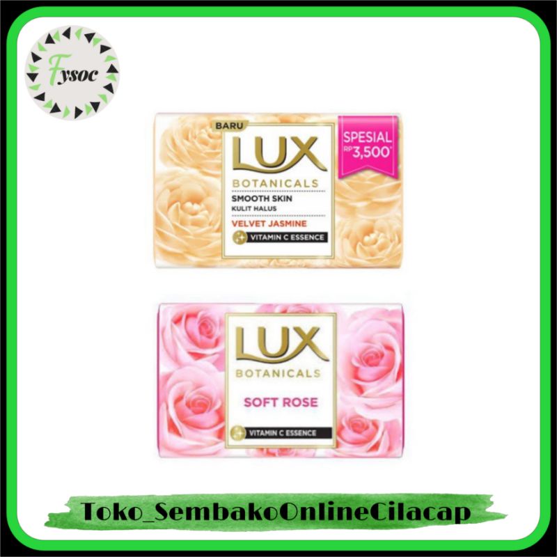 SABUN LUX BATANG 75GR SOFT ROSE VELVET JASMINE