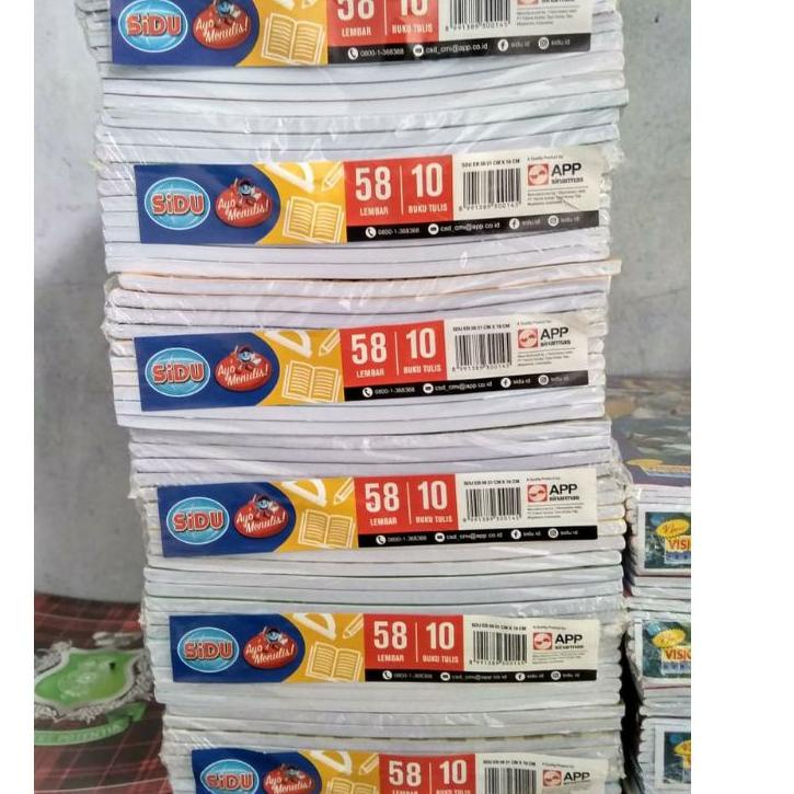 

Tidak Diragukan.. Buku sidu isi 58 lembar per pak.1 pak isi 10 buku.