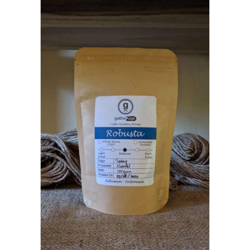 

ROBUSTA lokal Kebumen 100 gr