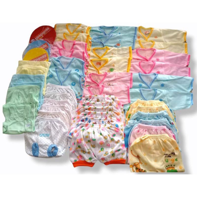 Paket Super Hemat Baju Bayi Newborn isi 45 pcs