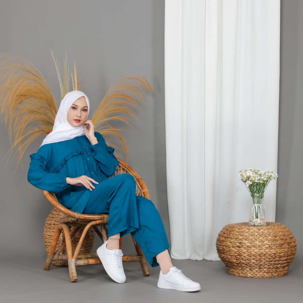 ZAHRA - Setelan Wanita Oversize SALWA SET