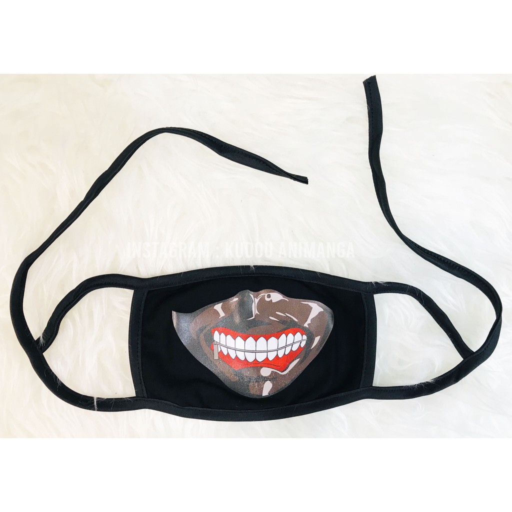 Masker Topeng Kaneki , MASKER ANIME-MASKERNYA PARA WIBU Anime Tokyo Ghoul