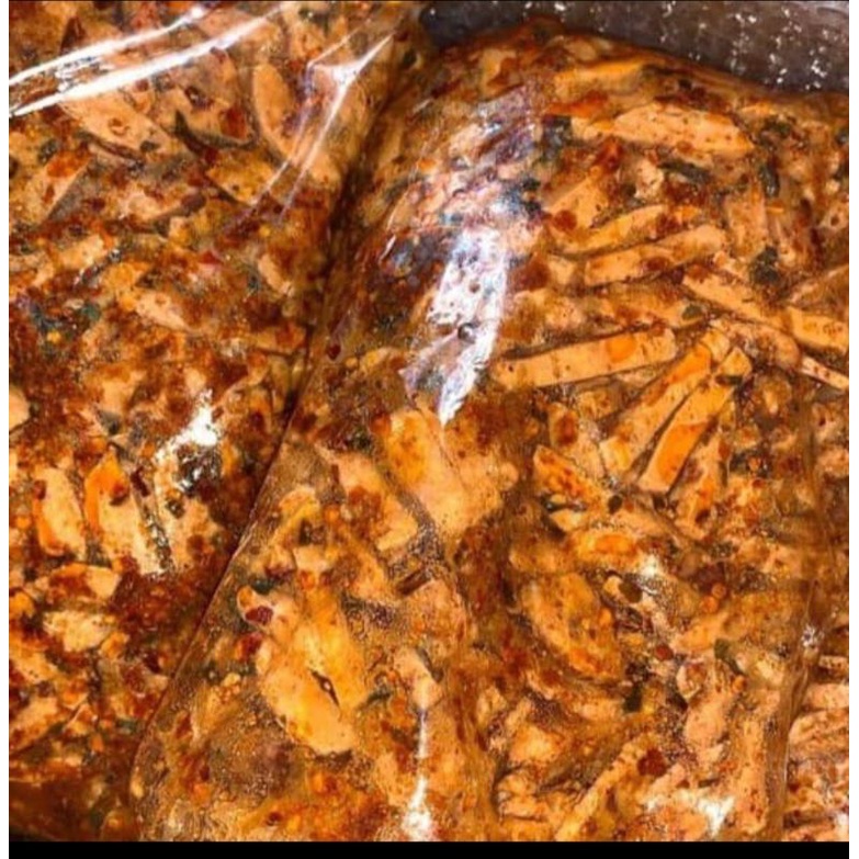 

Basreng pedas daun jeruk