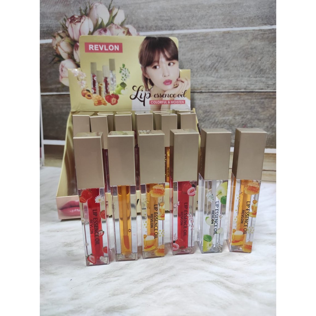 ( 6 PCS ) LIP TINT ESSENCE OIL REVLON 1110