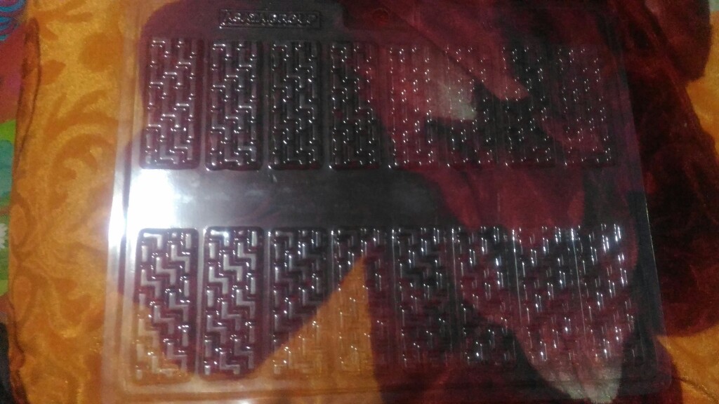 Cetakan Coklat Wafer Tetris Km