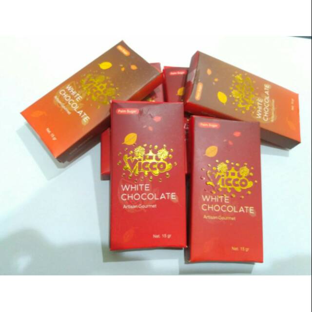 

Vicco Cokelat Bar white Palm Sugar by Puslit Jember