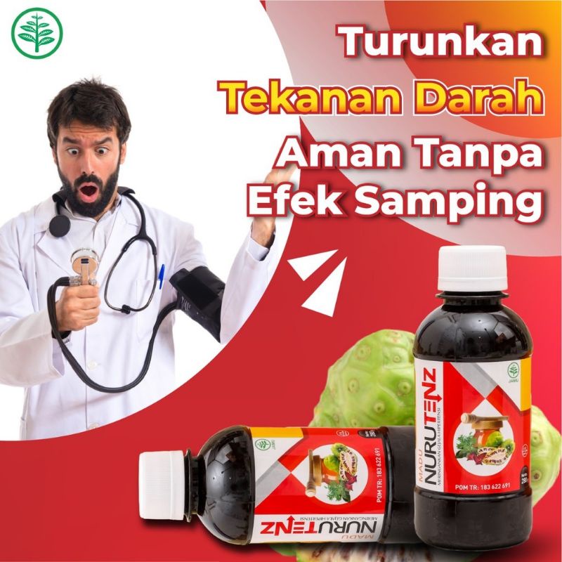 

MADU NURUTENZ ASLI ORIGINAL Obat Herbal Penurun Tekanan Darah Tinggi Hipertensi & Jantung Nuruten