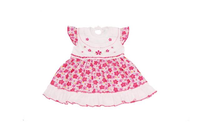 Dress Bayi Flowery/Gaun Anak/Terusan Bayi/Baju Bayi Perempuan