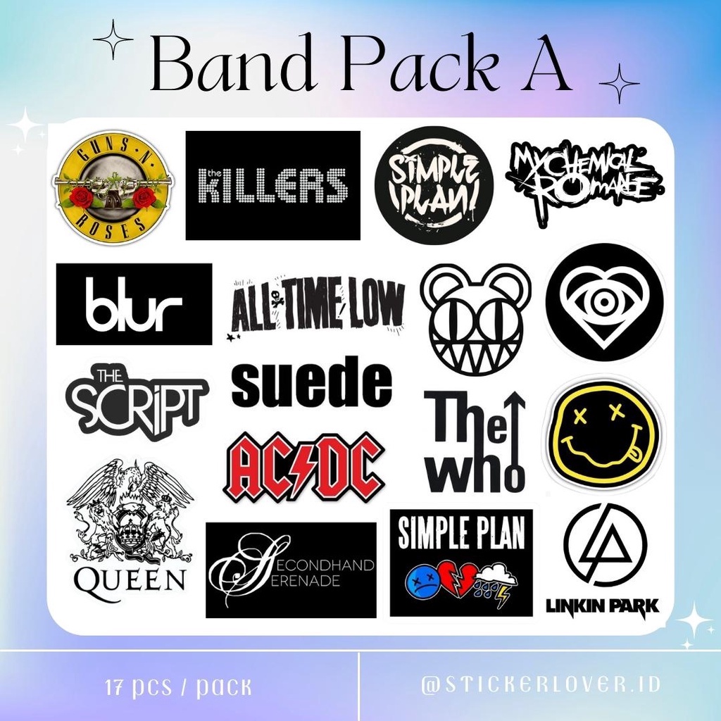 [PROMO] Sticker Tumblr Aesthetic / Sticker HP / Sticker Band