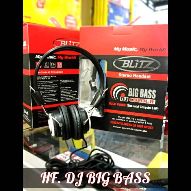 Headphone DJ superbass