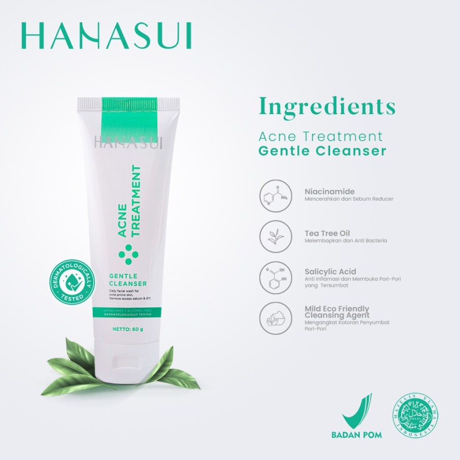 Hanasui Acne Treatment Series Menuntaskan Jerawat Diwajah