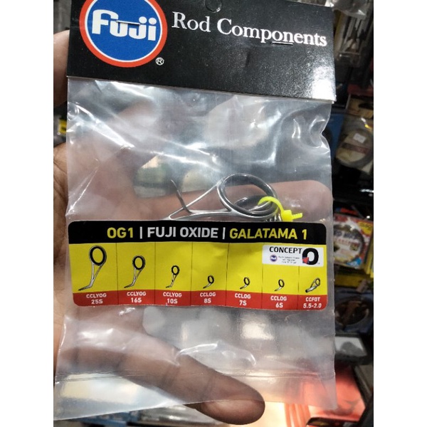 Ring guide Fuji CCLYOG. Original. 1set 7pcs