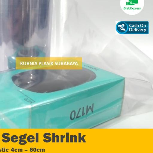 

✳ Plastik Segel Shrink - 1 kilogram (pilihan ukuran 4cm - 10cm) - Crystal, 10cm ☁
