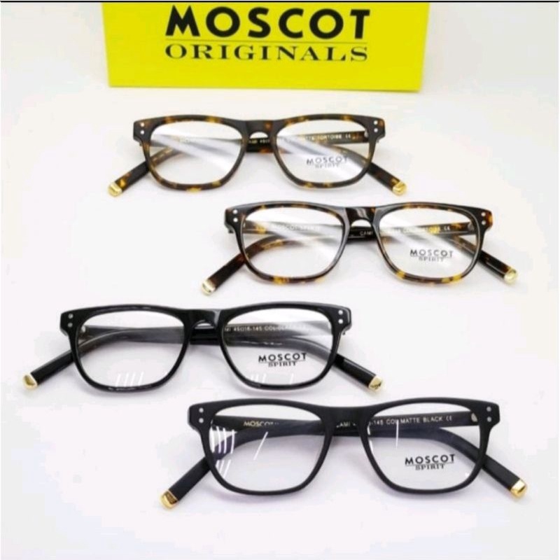 Frame Kacamata Minus Pria Wanita Anti Radiasi Moscot TUMMEL