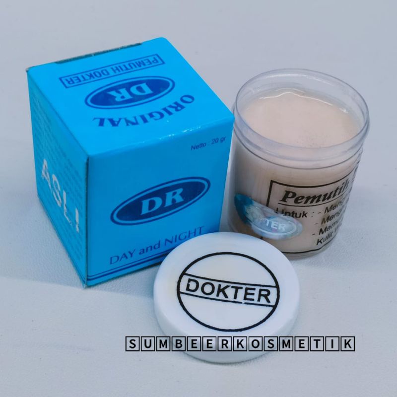 [ LUSINAN ] Cream DR Biru Day And Night 12 pcs