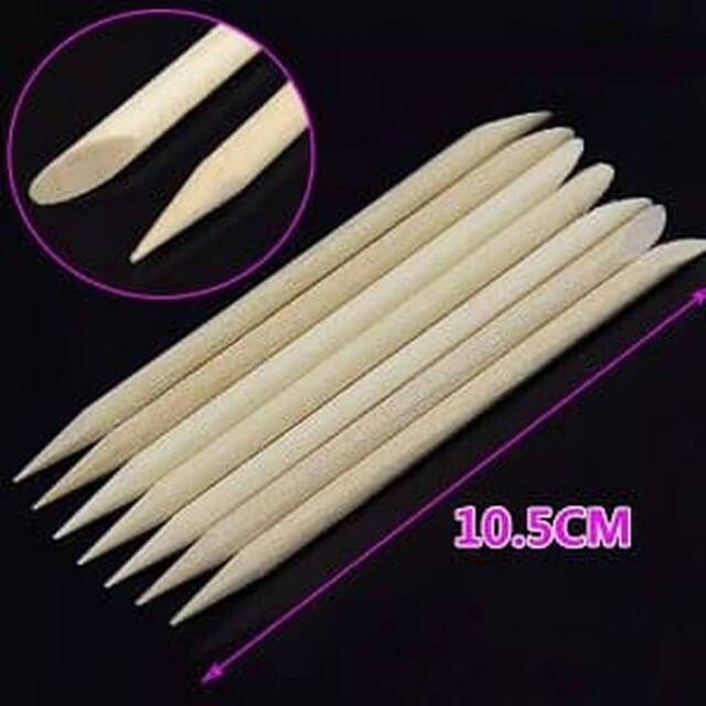 Stik kutikula (1pc) min 5pcs || penekan kutikula || Wooden stick