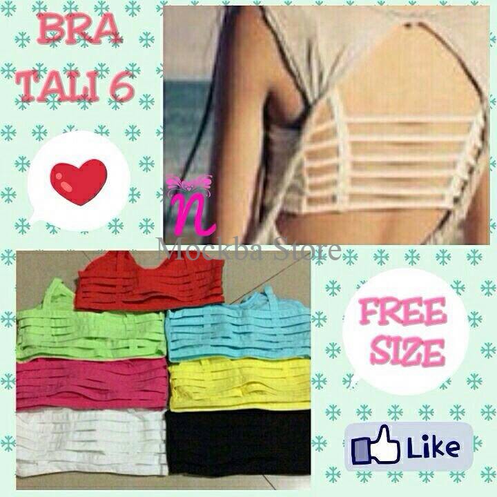 bra senam / bra sport / bra tali 6 / bh senam