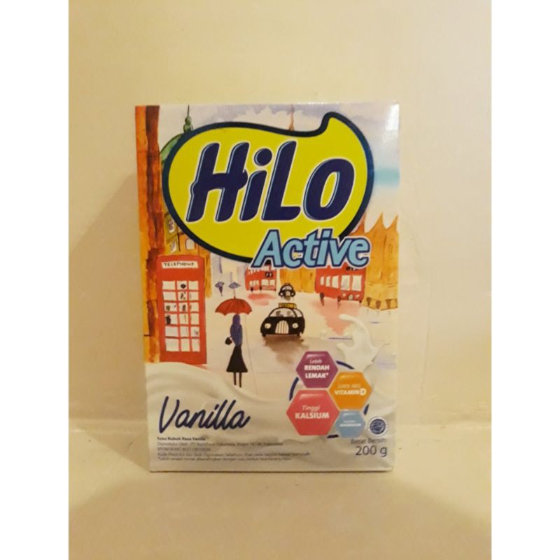 

HILO ACTIVE VANILLA 200 GR/TERMURAH
