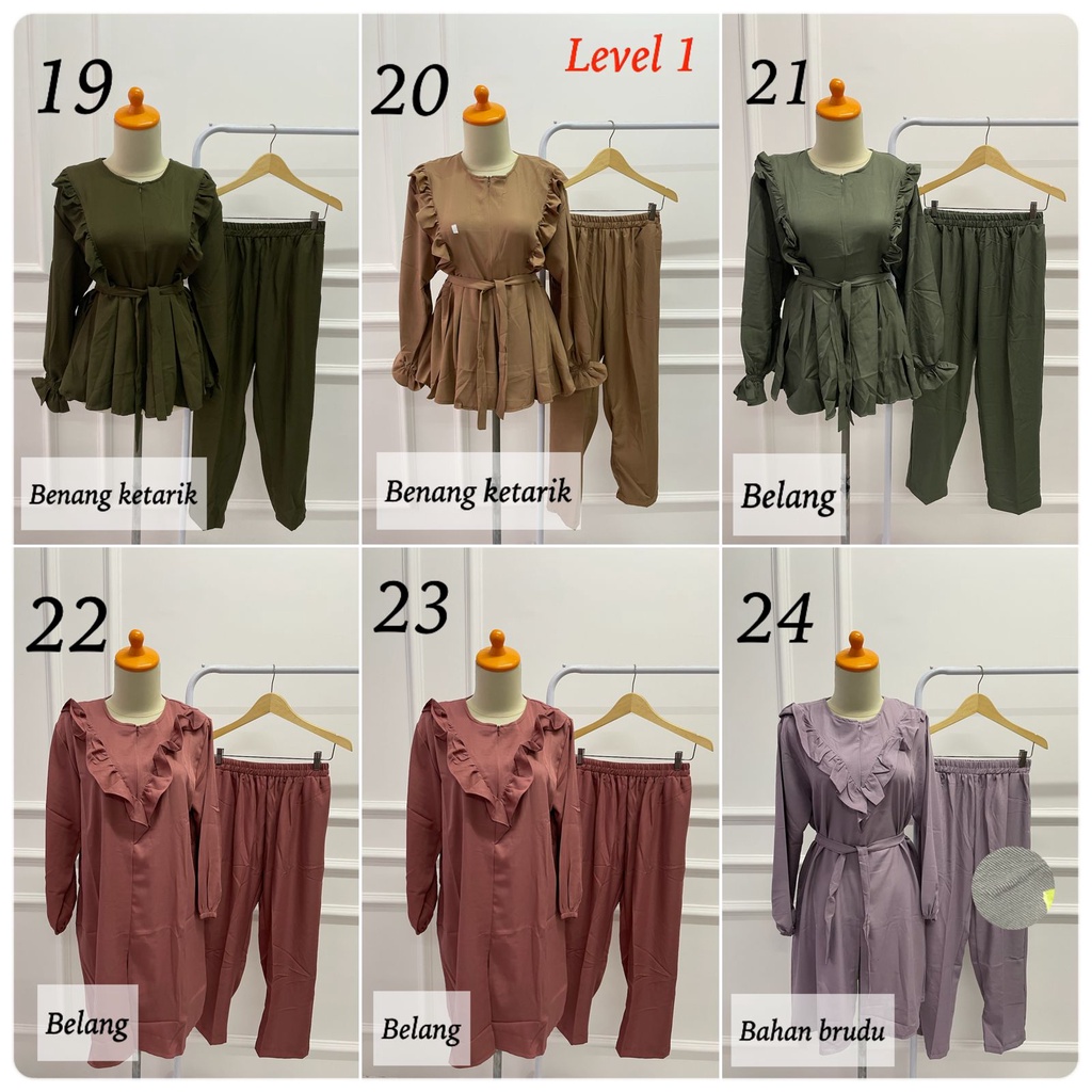 (A) RIJEK SETCEL SHAKILA LEVEL 1 DAN LEVEL 2