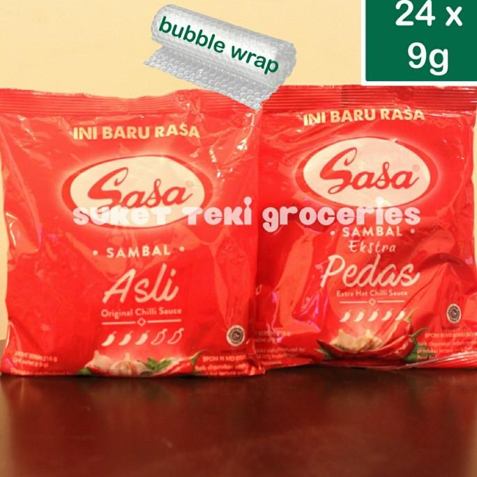 

Promo Awal tahun Sasa Sambal Asli / Saus Ekstra Pedas Hot Sachet 9 gr x 24 pcs MURAH Promo Awal tahun