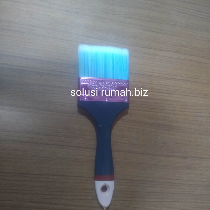 KUAS 3 GAGANG PVC SUPER PREMIUM SINTETIS SUPER HALUS PAINT BRUSH KUATV