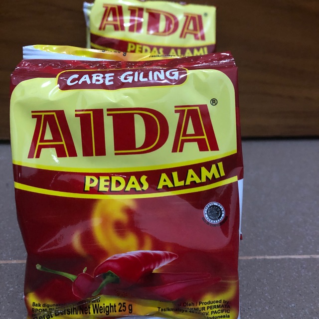 

Cabe Giling Bubuk Aida 25gr