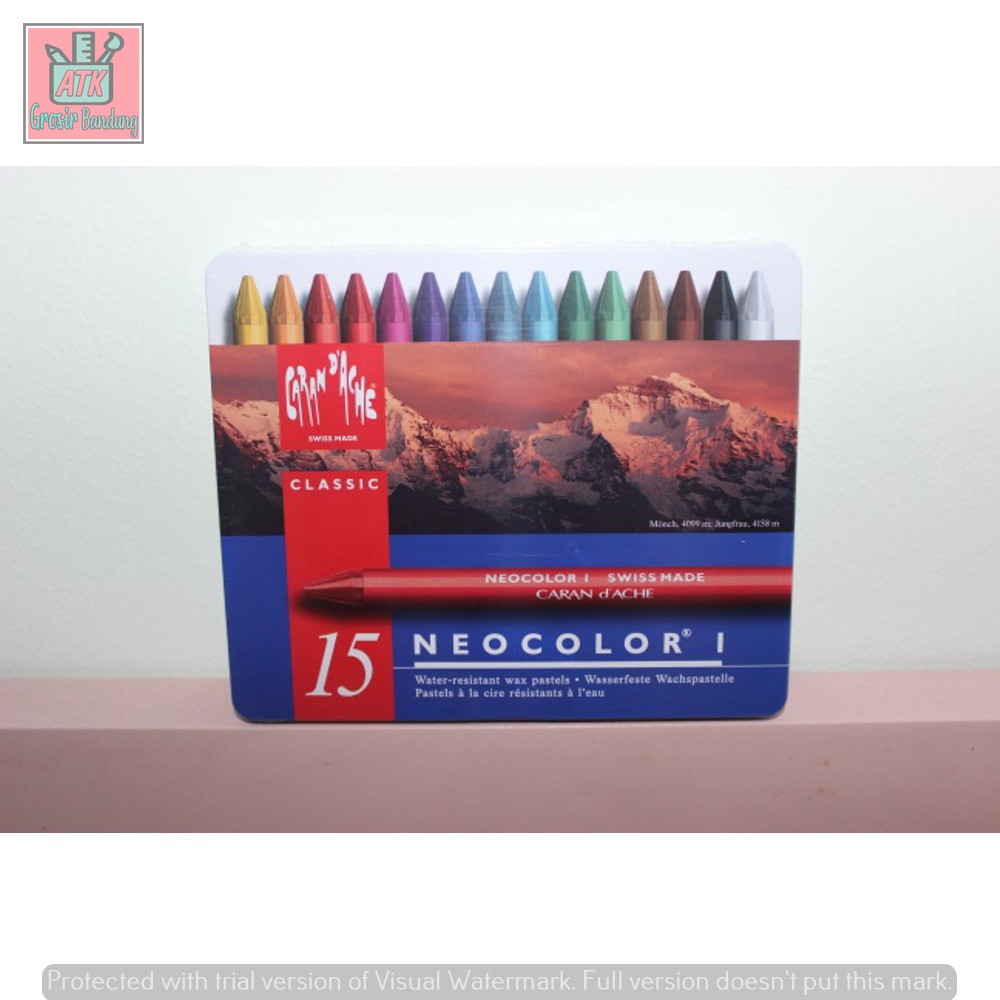 

Crayon Carandache NeoColor I 15 Warna Non WaterSoluble - SHAGB