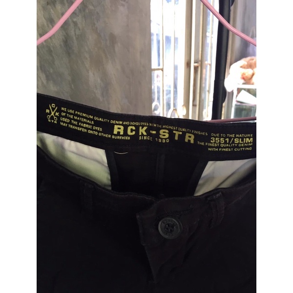 celana rck-str uk 28 hitam