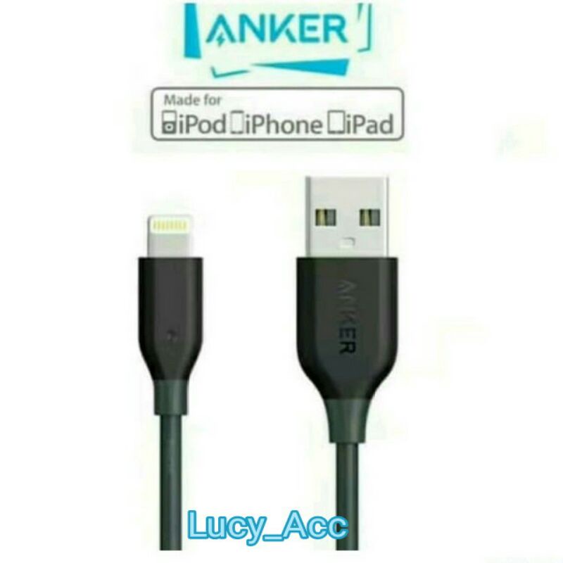 Kabel Data Anker Powerline iPhone Lighting USB Fast Charging