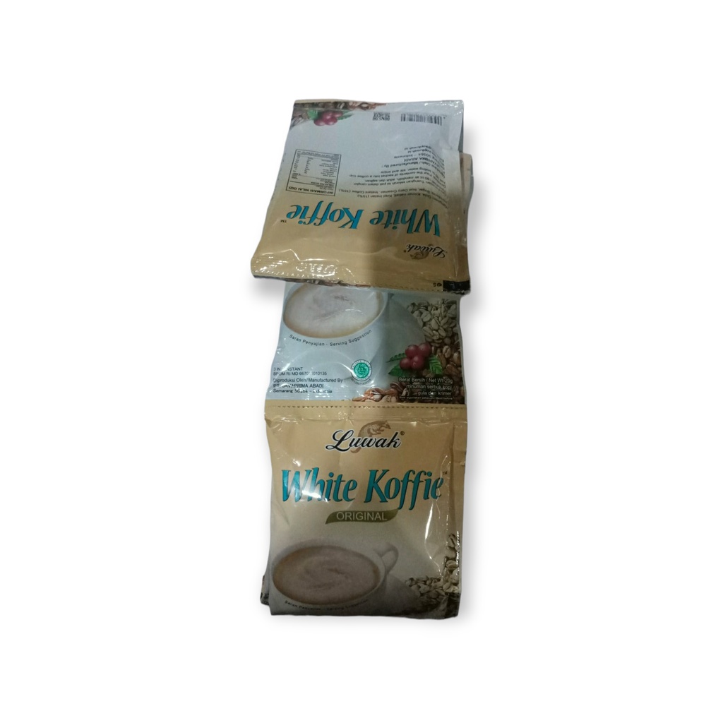 

Kopi/luwak whait cofe/20gr/1rtg isi 10 pcs