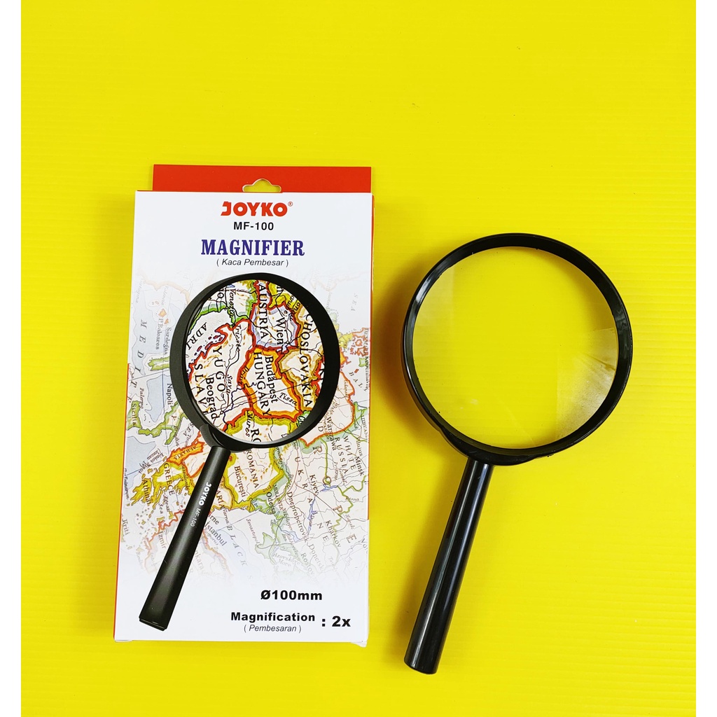 

KACA PEMBESAR / MAGNIFYING GLASS / MAGNIFIER JOY ART JOYKO 100 MM