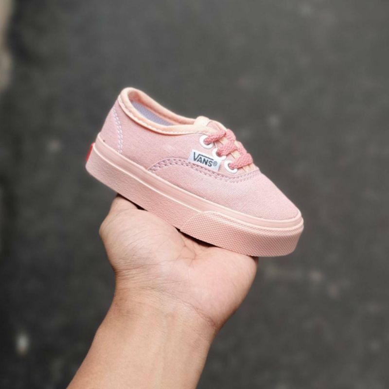 Sepatu anak vans autentic tali unisex klasik