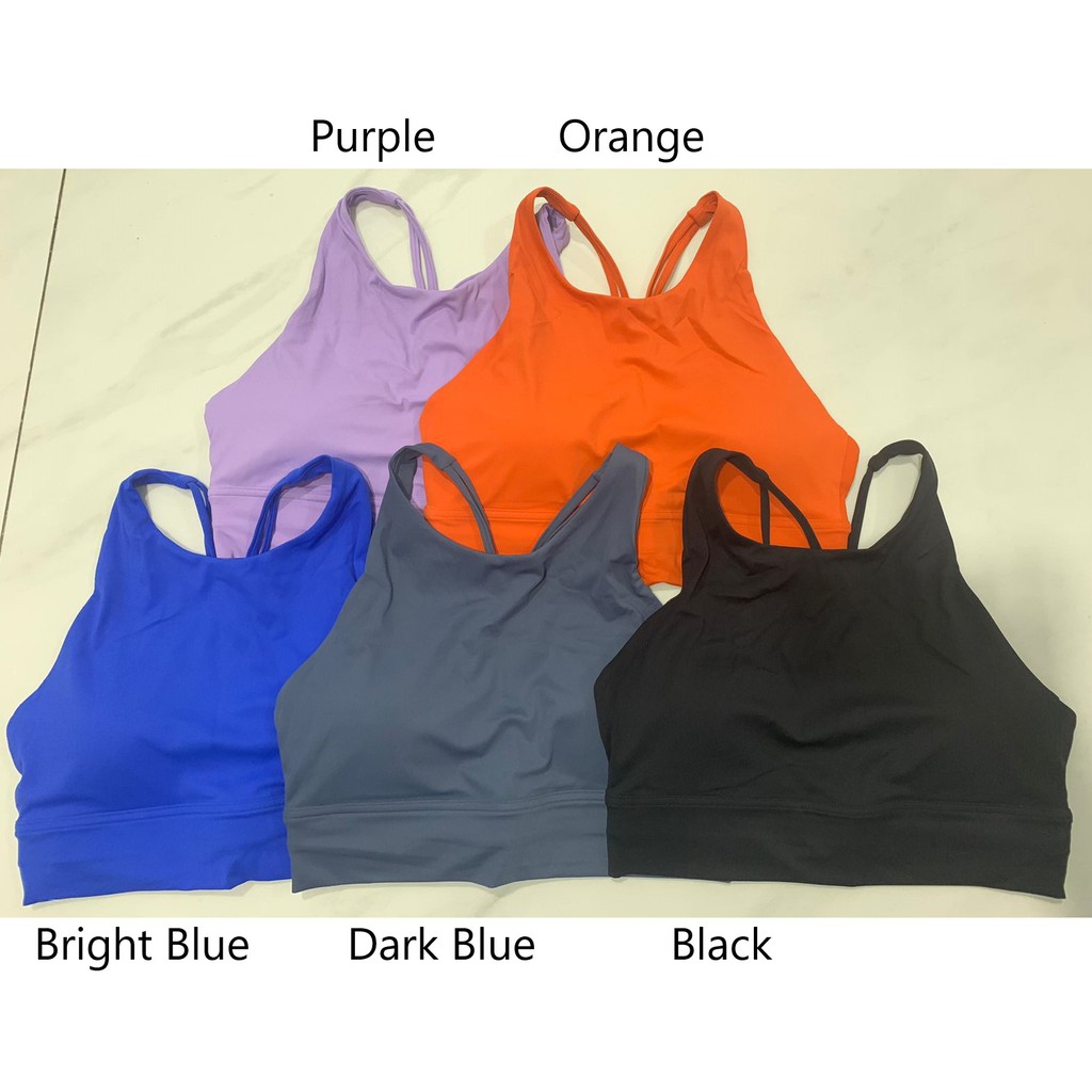 1 SET Sports Bra High Neck + High Waist Celana Panjang Legging Set Yoga / Gym SB117 YP113