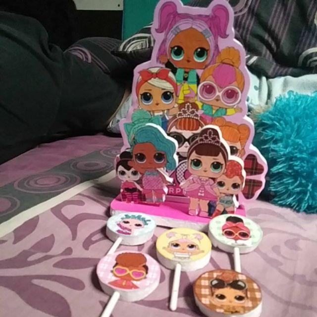 Cake Topper Lol Doll Surprise