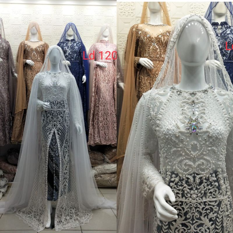 salle KEBAYA JUMBO SEMATA KAKI//KEBAYA AKAD BEREKOR JUMBO//GAUN BIG SIZEE yulianikebaya