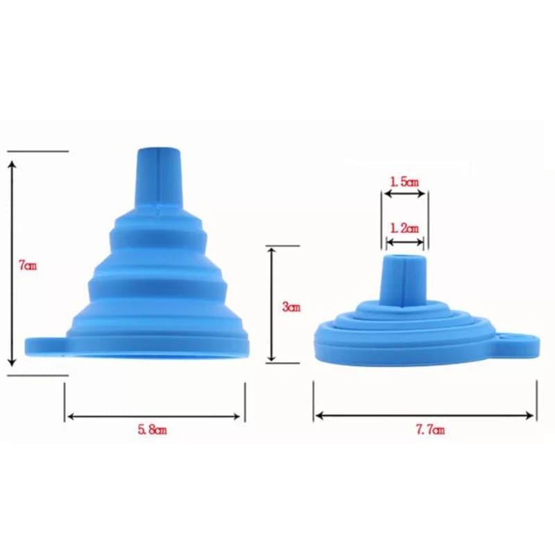 [MSTR] Corong Lipat Air&amp; Minyak Serbaguna Bahan Silikon