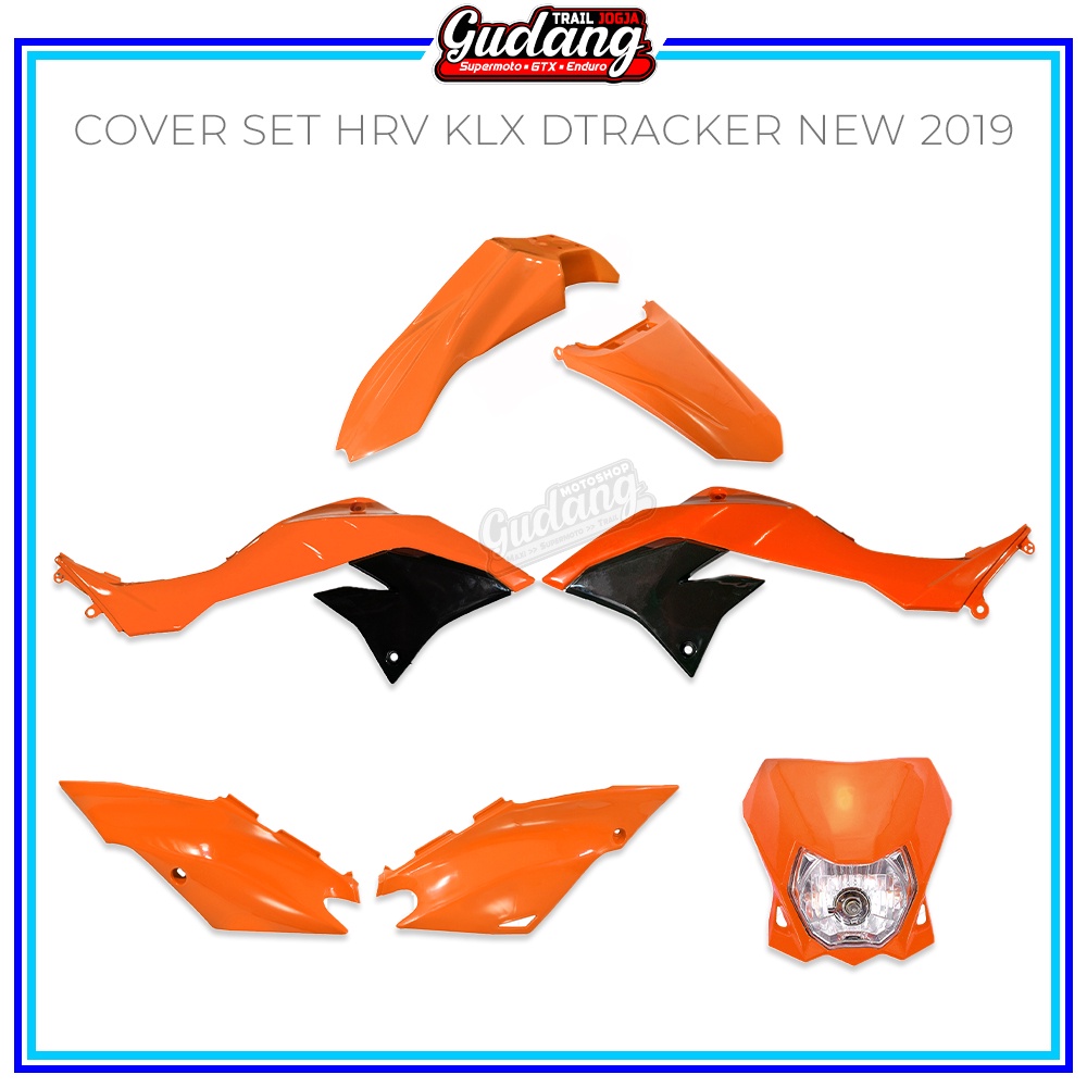 Paket Cover Body Set KLX Dtracker New 2019 HRV