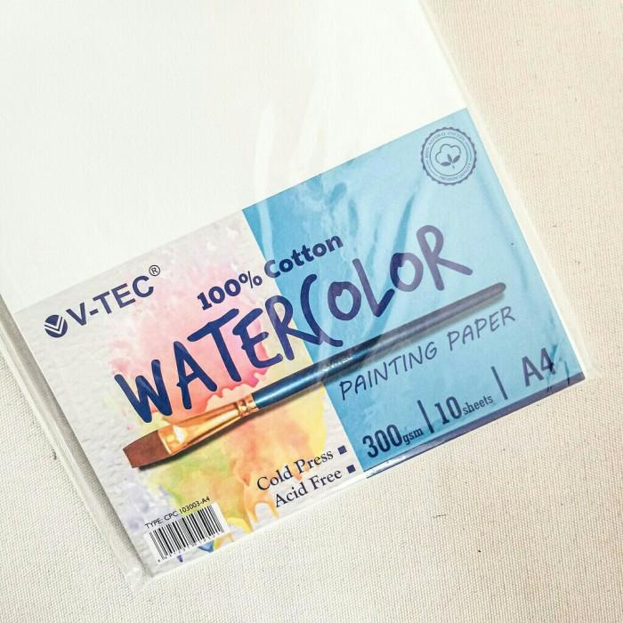 

Lora | Kertas Cat Air V-Tec A3 / A4 / A5 300 Gsm - V-Tec Watercolor Paper