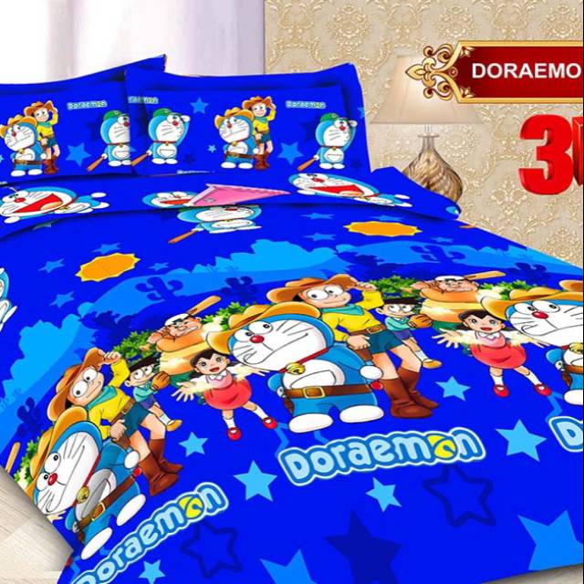 Sprei Bonita 180 DORAEMON FAMILY