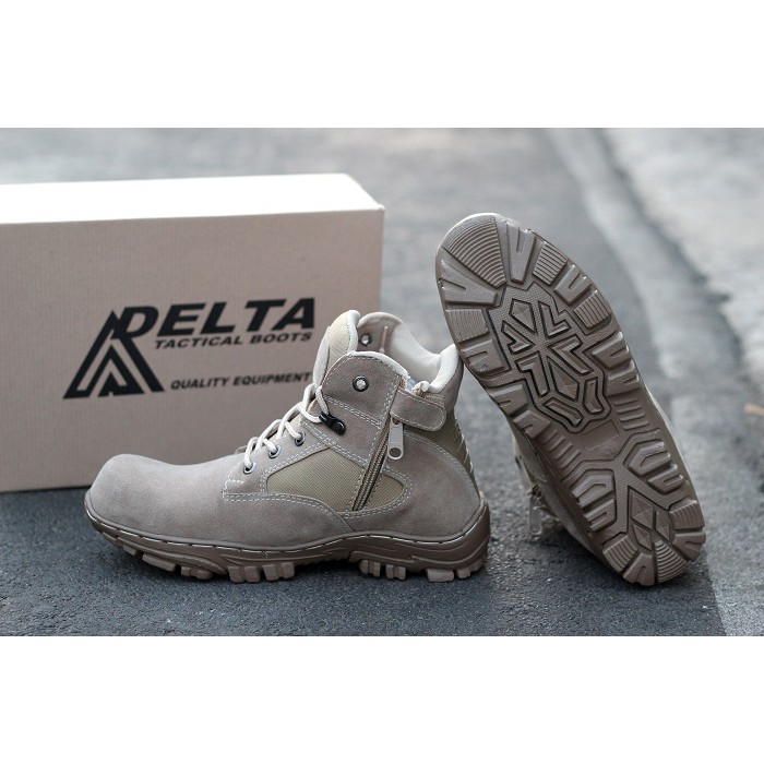 promo gilaa!!Sepatu Boot Pria Delta Cheap Pendek Sepatu safety ujung besi kerja proyek