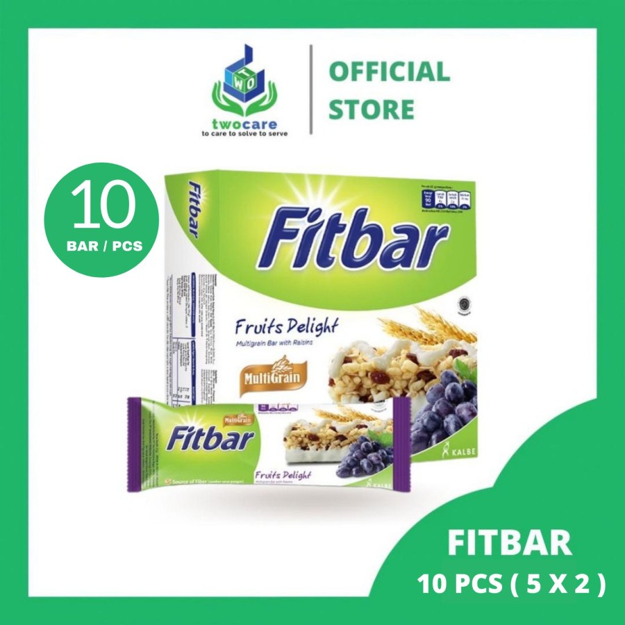 

Fitbar Multigrain 2 Box Isi 10 Pcs Snack Cemilan Sehat All Varian