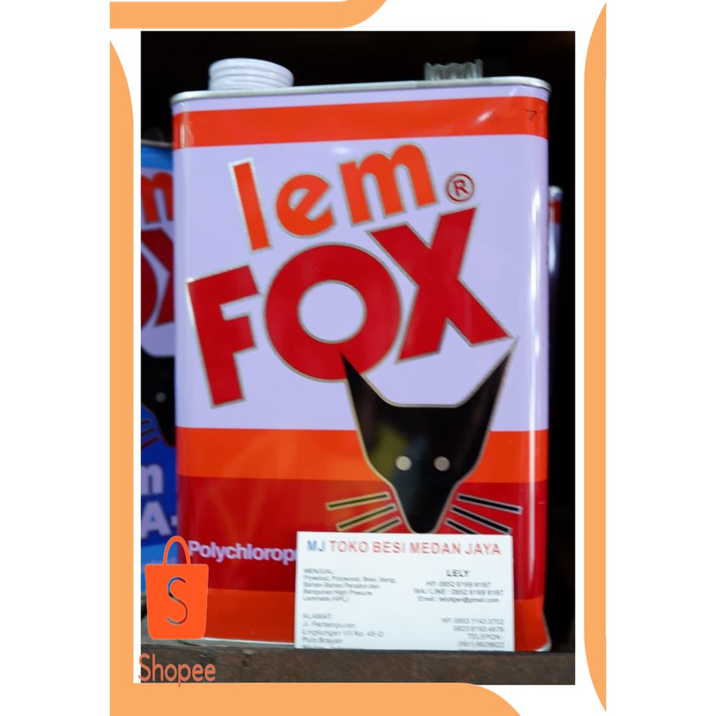 

Jual sparepart Lem Fox Merah 2,5Kg Lem Serbaguna 19DEZ Limited